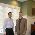 Dr. Kaboshi and Associate Dean Crawley, both faculty for the Japanese Center